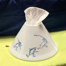 画像をギャラリービューアに読み込む, 鳥獣戯画 ティッシュディスペンサー