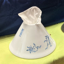 画像をギャラリービューアに読み込む, 鳥獣戯画 ティッシュディスペンサー