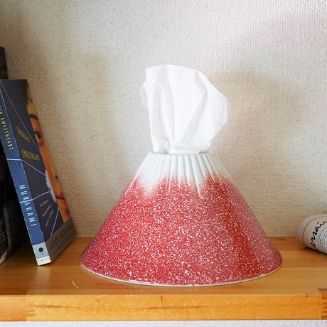 雪景色赤富士ティッシュディスペンサー（ティッシュケース） – 食器