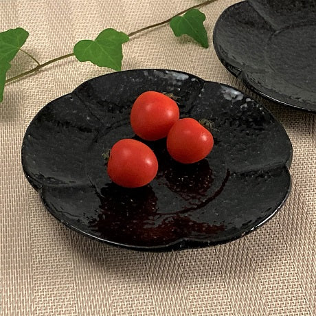 Just2000 しそで梅形5寸皿（取皿）二枚 – 食器・陶器・磁器 