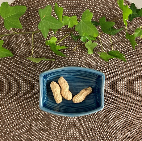 有田焼】瑠璃釉 俵形小鉢 – 食器・陶器・磁器 - アウトレット通販